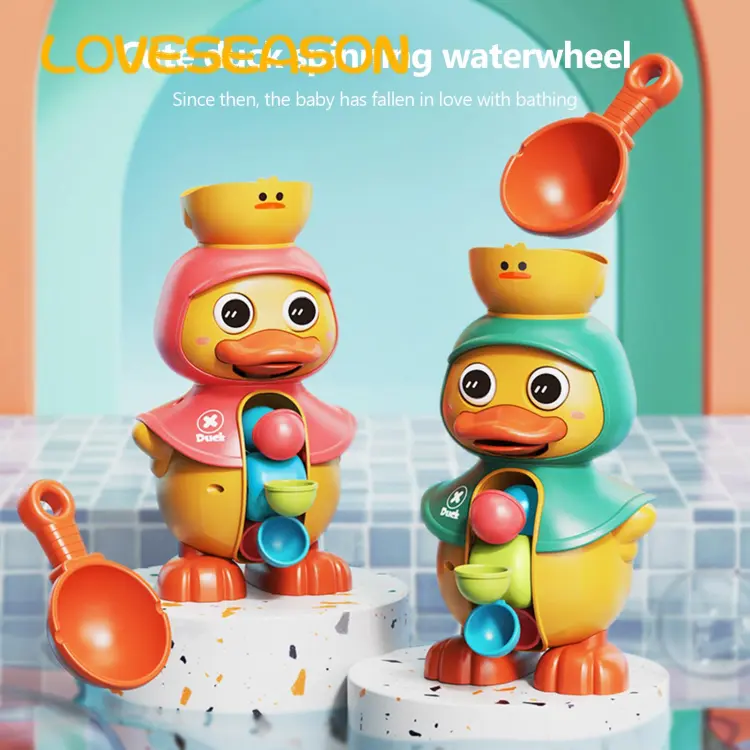 Baby bath store toys water wheel