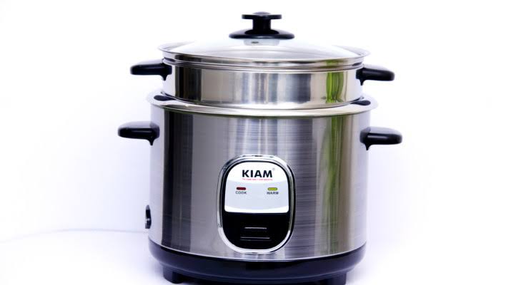 Kiam Electrical Multi cooker/Rice cooker  with Cooker Glass Lid - 2.8L
