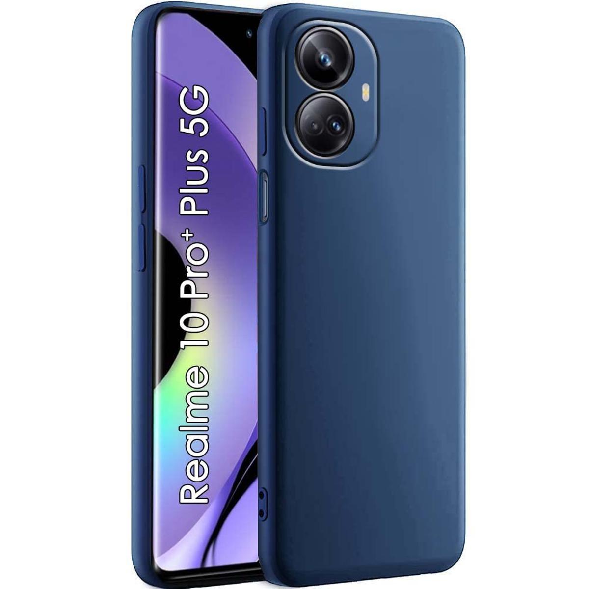 For Realme 10 Pro Plus 5G Liqueit Silicone Case Mobile Back Cover (For SmartPhone)