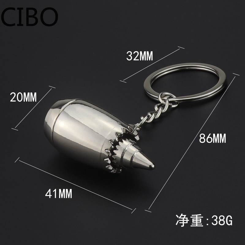 New Metal Aviation Plane Aircraft engine Key chain Turbo Car Keychain remove before fligth KeyRings Auto Key Holder Keyfob. 