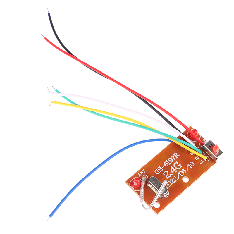 4CH RC Car Remote Control Circuit PCB Transmitter and Receiver Board parts with Antenna Radio System. 
