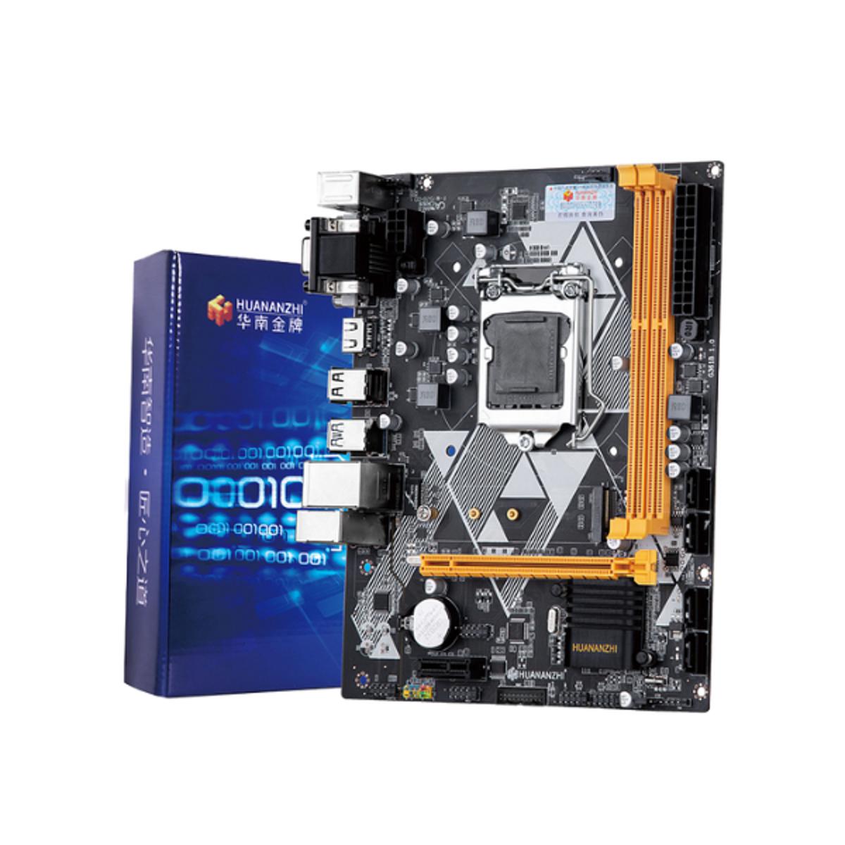 Huananzhi B85 Intel 4th Gen Motherboard with Pre-Installed Windows