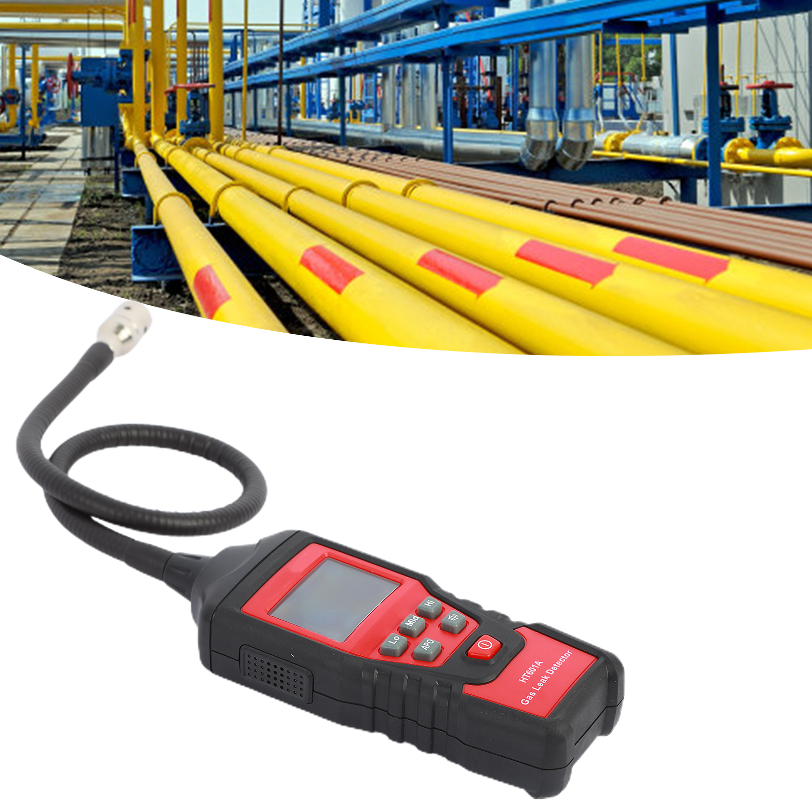 Gas Meter Automatic/Manual Reset Household Practical Gas Tester. 