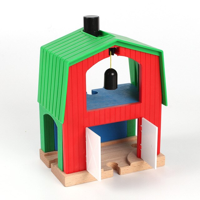 【happy one】Wooden Track Accessories Cranky Crane Toys Magnetic Decorations with Brio Wooden Track Chlidren Toys. 