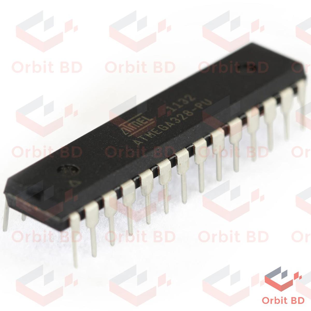 ATMEGA328A-PU ATMEGA328P ATMEGA328 20MHz 32KB Flash Memory 8-Bit DIP 28 Pin Atmel Atmega AVR Microcontroller IC