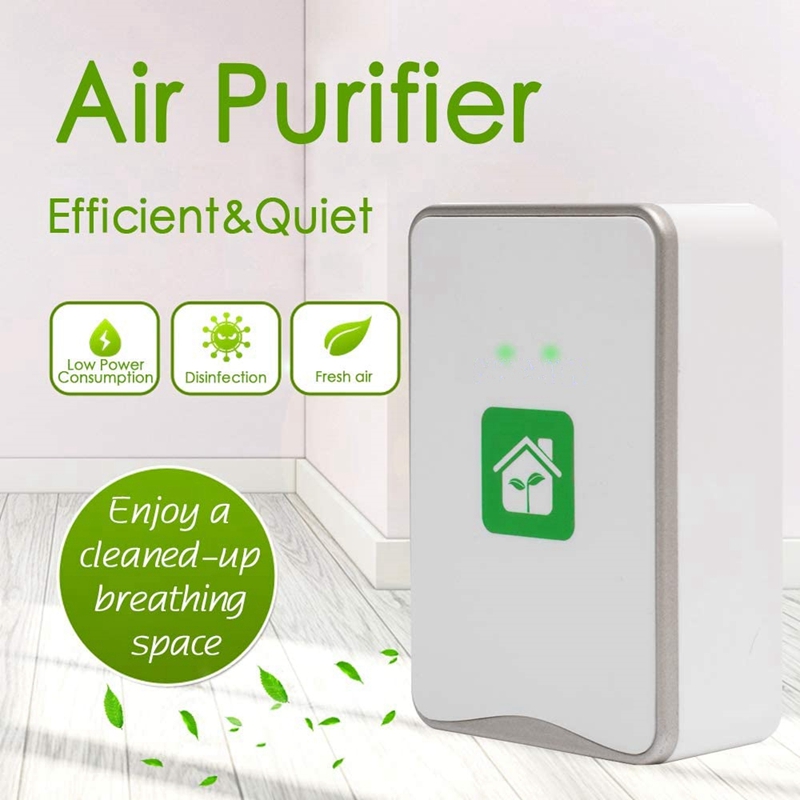 Negative Ion Generator Pluggable Air Purifier with Highest Output - Up to 32 Million Negative Ions/Sec, 6 Pack US Plug. 