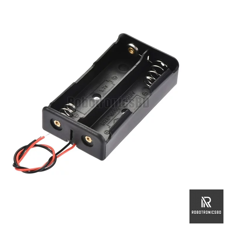 2S 18650 Li-ion Battery Holder Case for 3.7V Battery 2 cell