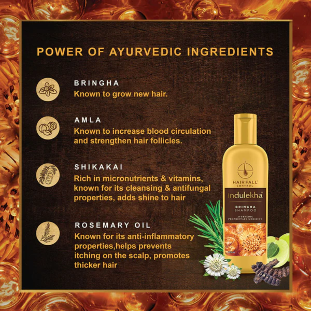 Indulekha Bringha Ayurvedic Shampoo - 100ml. 