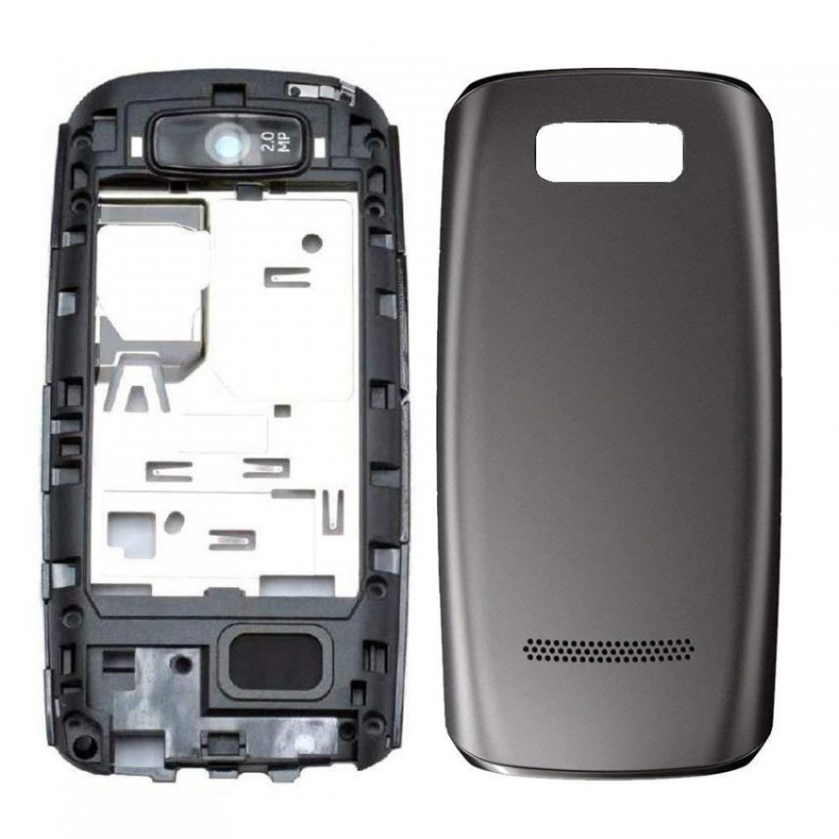 For Nokia 305 Full Complete Mobile Casing / Housing With Keypad - Camera - Phone Back Cover