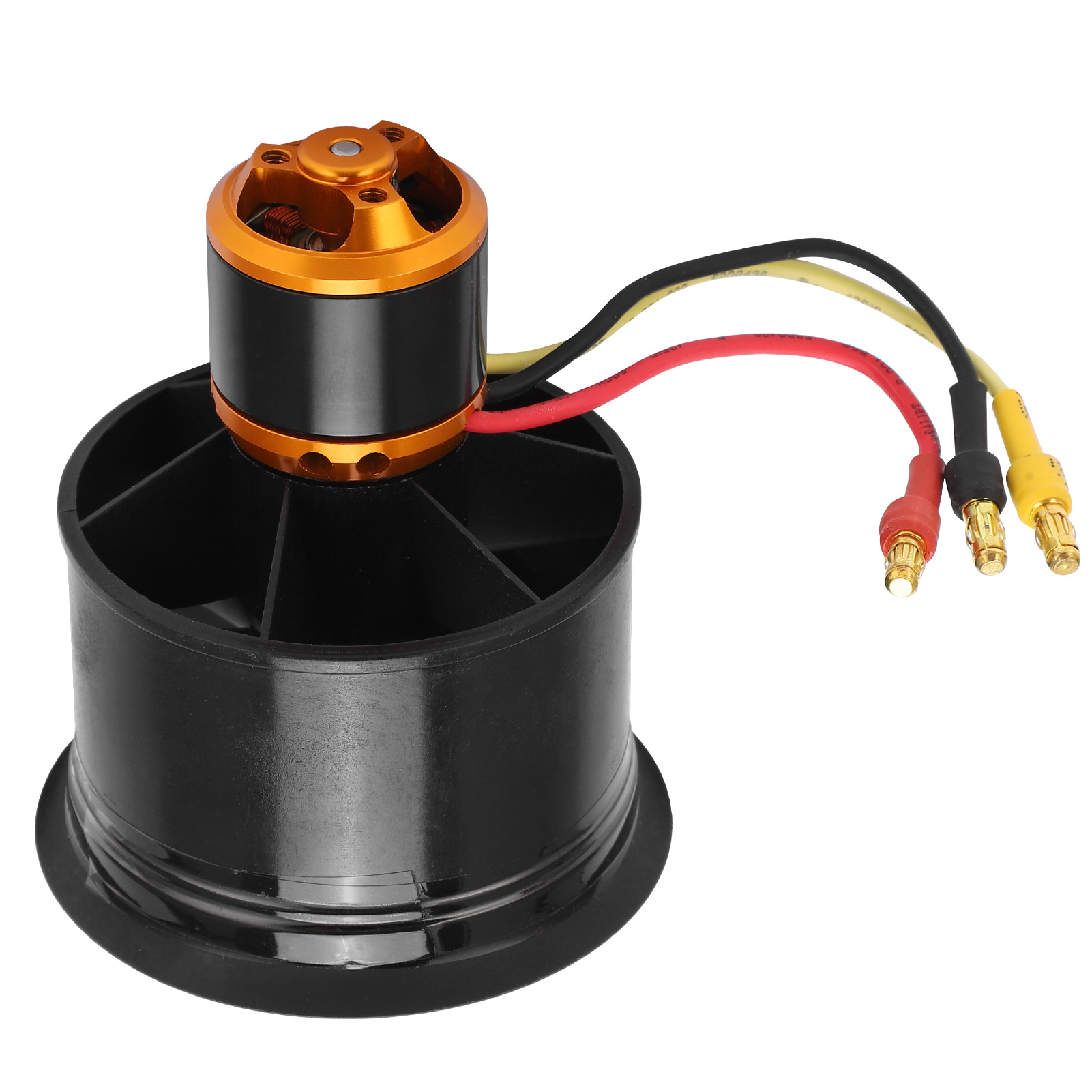 QX‑Motor 50mm 2611‑4600KV Brushless Motor EDF Ducted Fan Set for RC Airplane. 