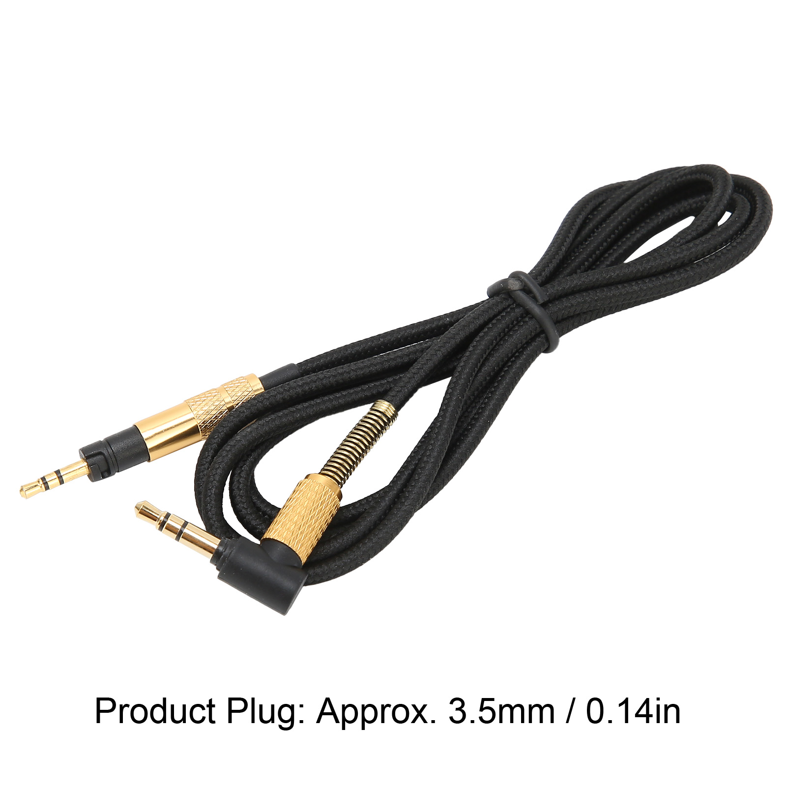 Headphone Cord 3.5mm Interface Earphone Upgrade Cable Replacement. 