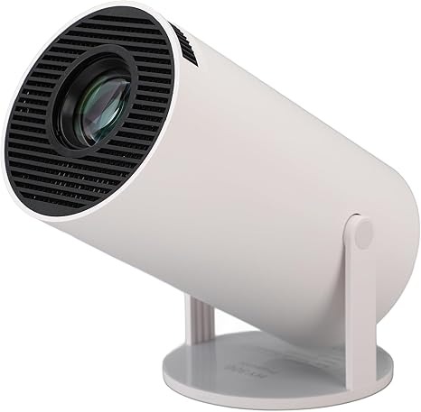 Portable Projector, 4K 1080P Support 2.4 5G V5.2,270° Rotatable. 