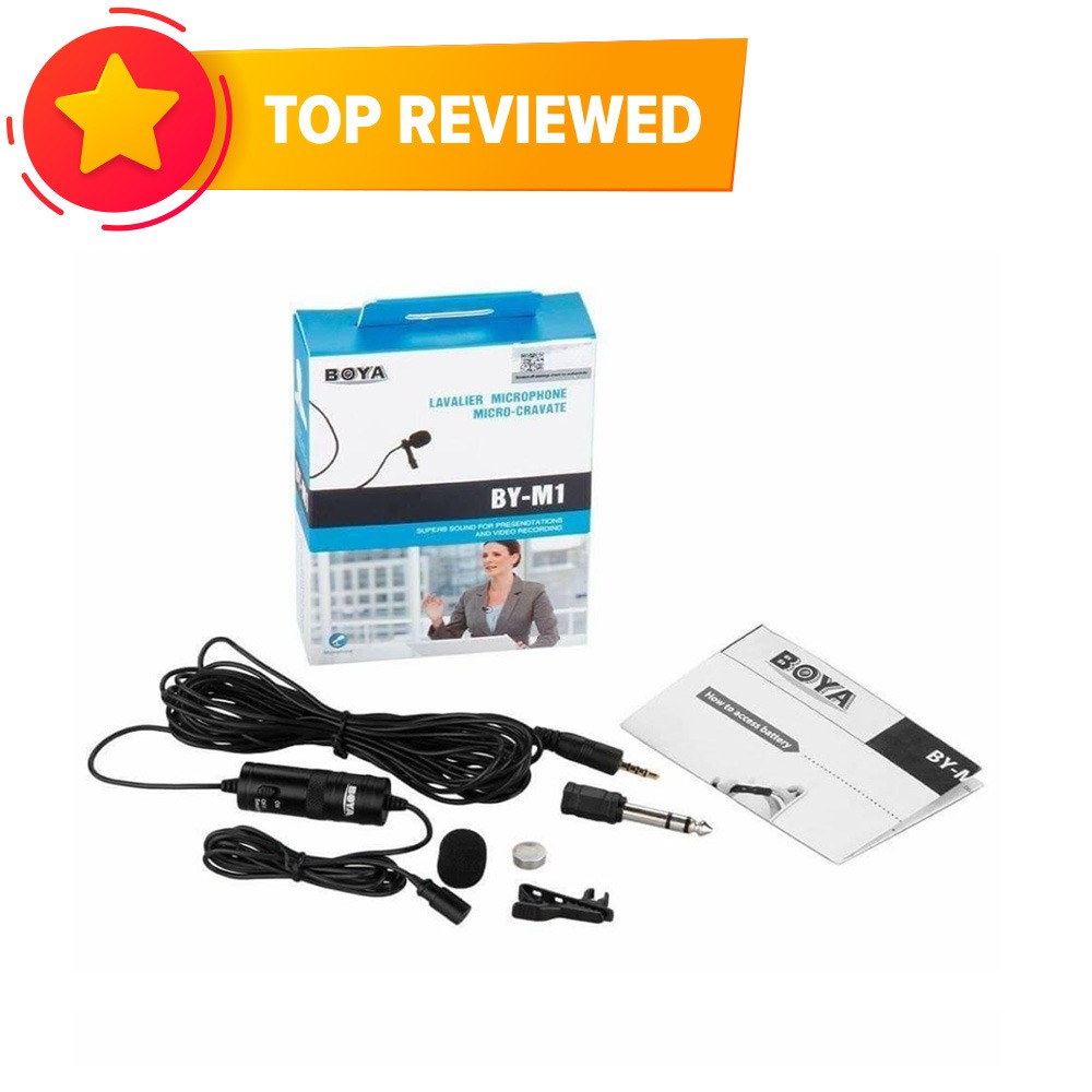 OYA BY - M1 Omni Directional Lavalier Microphone. 