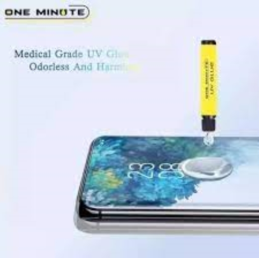 For Honor Magic3 Pro (A+ GRADE) Premium UV Tempered Glass Screen Protector Curved with Liquid Glue and UV Light -Transparent Clear. 