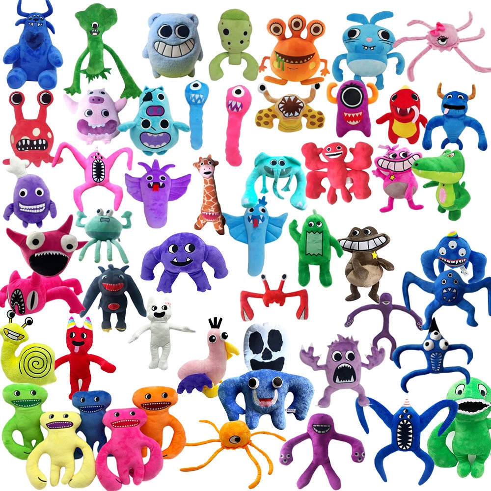 9pcs Banban 4 Garden Of Banban 3 Doll Plush Toy Tall Victor Turtle Garten Banban Evil Hug Harajuku Tamata Ban Ban Bam Bam Bambam. 