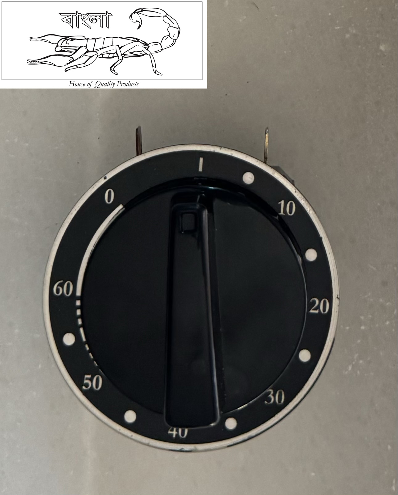 ‘Bangla' Timer Switch AC 250/120/220 V, DC, 60 Minutes: The Perfect Blend of Precision and Reliability!. 