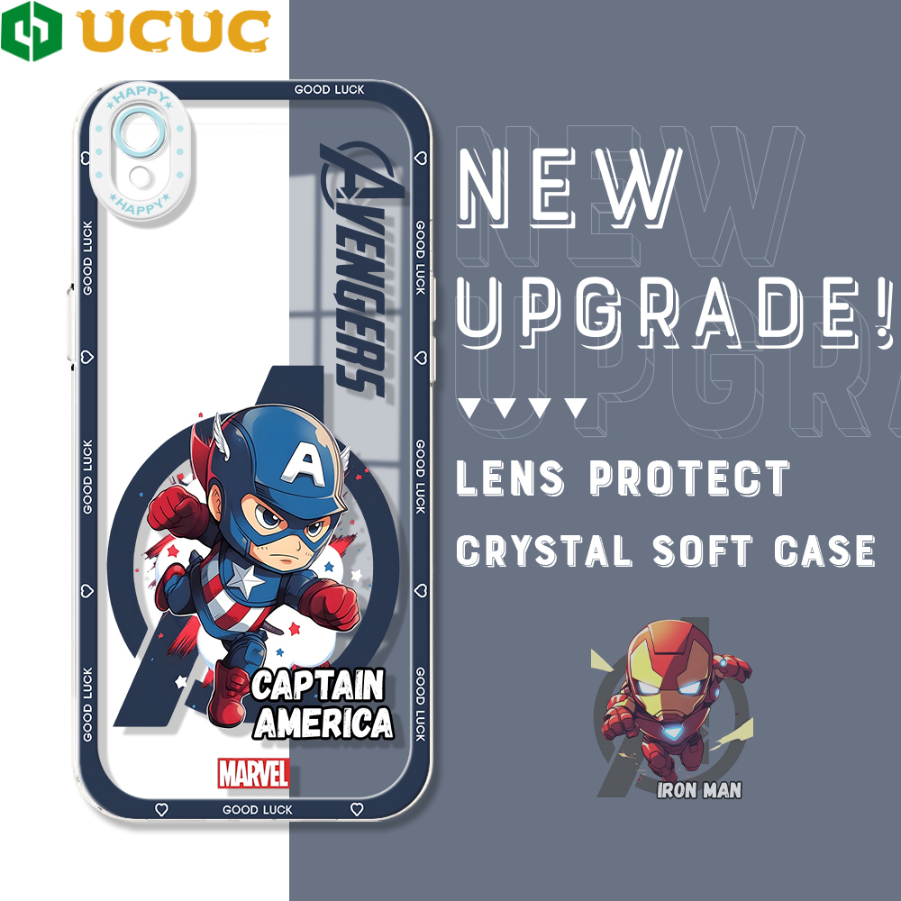 UCUC for OPPO A37 A37F NEO 9 Back Cover Groot Batman Transparent TPU Ultra Thin Soft Phone Cases
