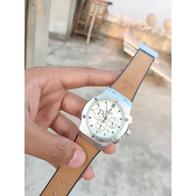 Hublo.chronograph Belt watch For man Luxury Fashionable