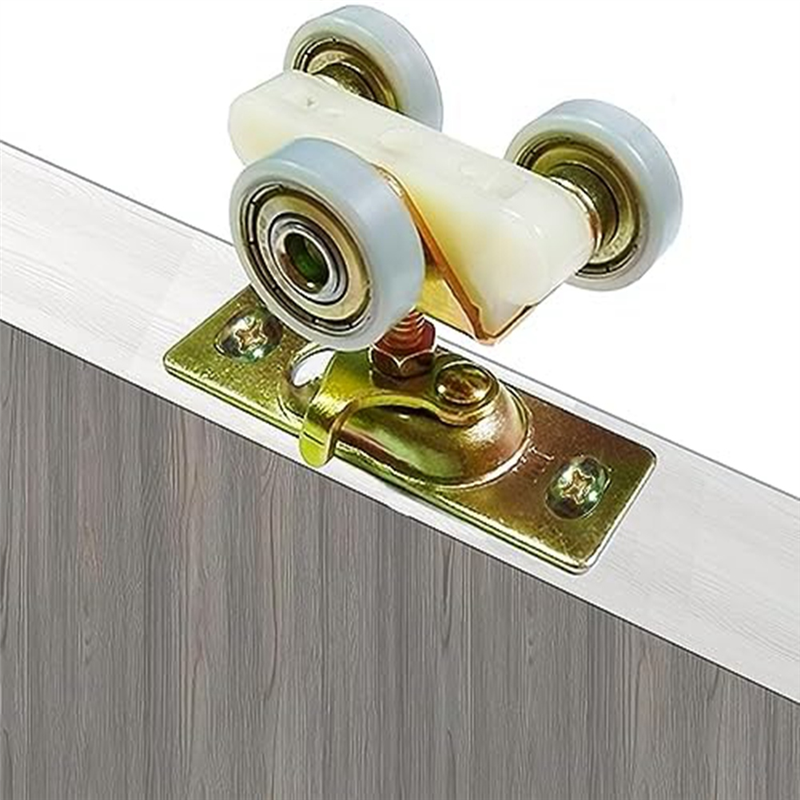 2 Pack Sliding Pocket Door Hardware Top Hanger Rollers Wheels Assembly Fit Replacement Parts 1125 & 1500 Hardware Kit. 