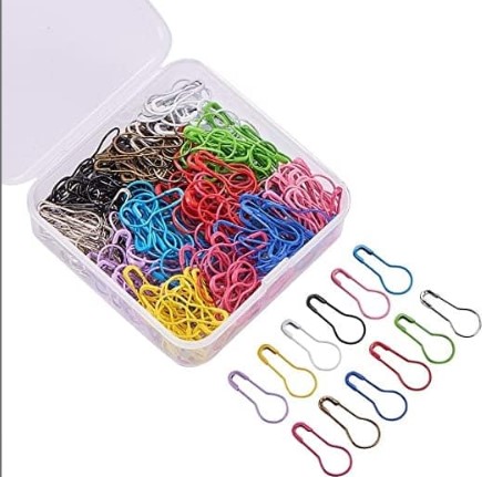 Metal Hijab Safety Pin for Women Multicolor Small Size ( 100 PCS )