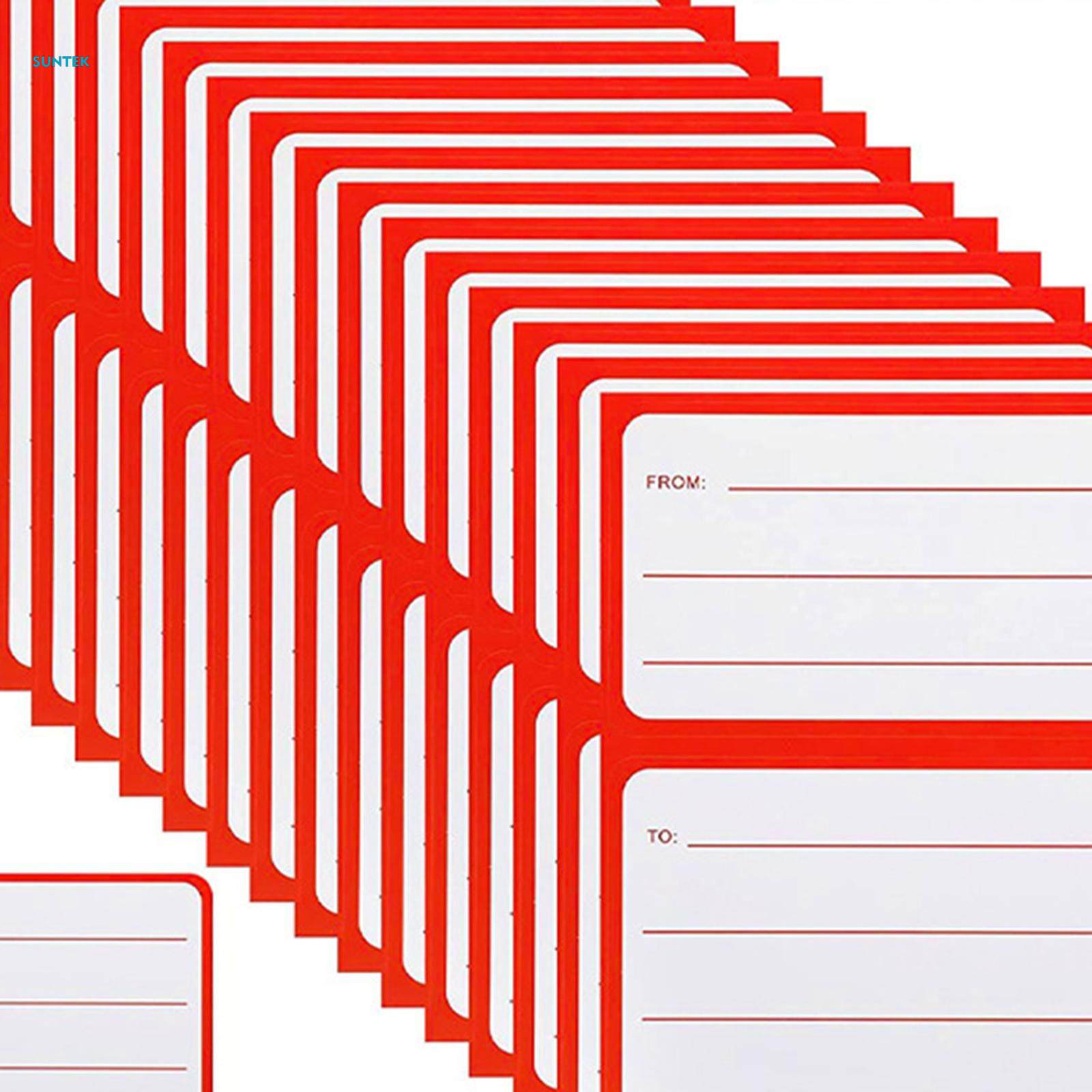 to from Return Address Mailing Labels, Mailing Labels Stickers Universal Blank Mail Shipping Label for School Office 50 Sheets. 