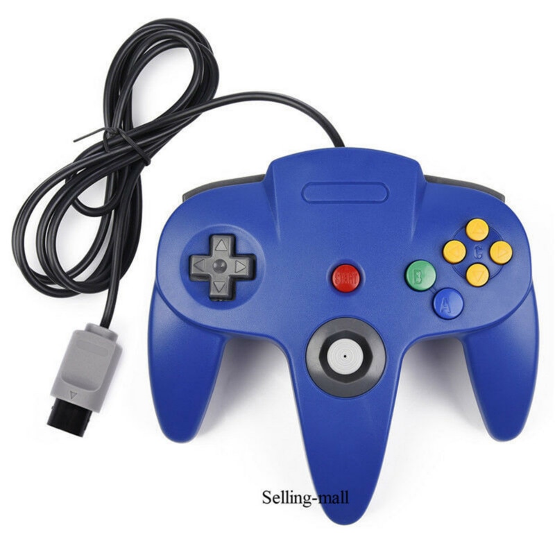 N64 Gamepad Classic Game Controller Joystick Gamepad Long Wired For Classic Nintendo 64 Console Games For Nintendo Gamepad. 