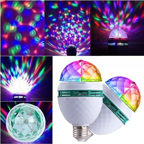 Decoration Disco DJ Party LED Light Bulb - Multicolor - FnF Shop BD