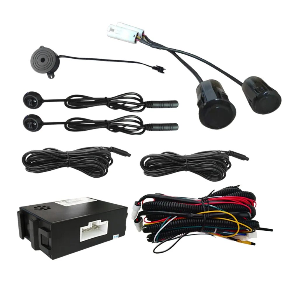 BSD Warning Light Car Blind Spot Detection IP67 Waterproof Assist Lane Changing Blind Spot Monitoring System Radar Detection Set. 