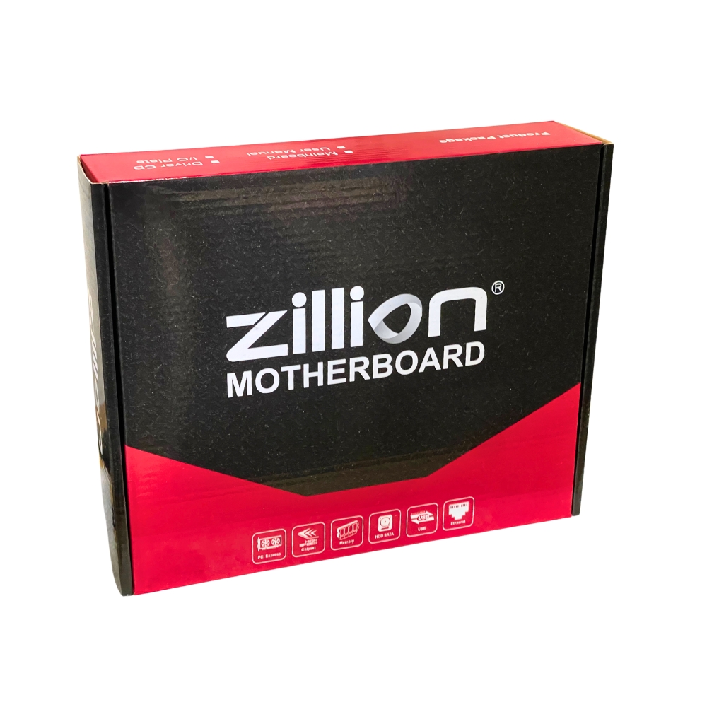 Zillion H61 2nd/3rd Gen Motherboard with NVME M.2 Slot, HDMI Port. Zillion H61M Motherboard. 