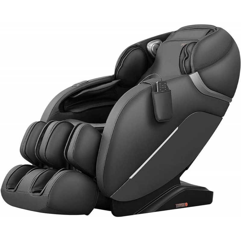 iRest SL Track Massage Chair Recliner, Full Body Massage Chair, Zero Gravity, Bluetooth Speaker, Airbags, Heating, and Foot Mass