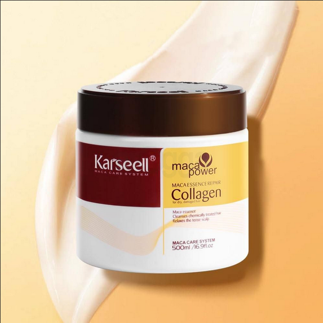 Karseell Collagen Hair Treatment Collagen Hair Mask Essence for Dry Damaged Hair 500ml