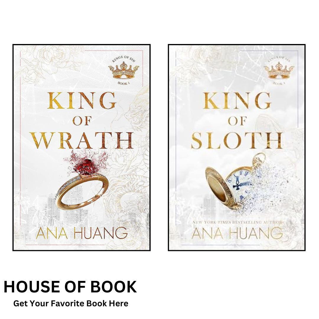 Ana Huang Kings of Sin Series 2 Books Collection Set (King of Wrath, King of Sloth) by Ana Huang (Premium Print)