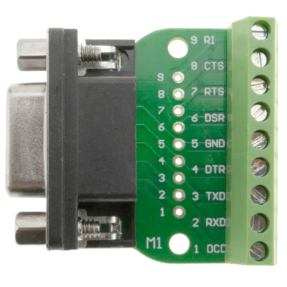 DB9 Connector Module DB9 Female Connector Module DB9 Female Screw Terminal To RS232 RS485 Conversion Board 9 Pin 9 Hole DB9 Connector DB9 To Screw Terminal Adapters DB9 RS232 Connector DB9 Module DB9 Breakout Board. 