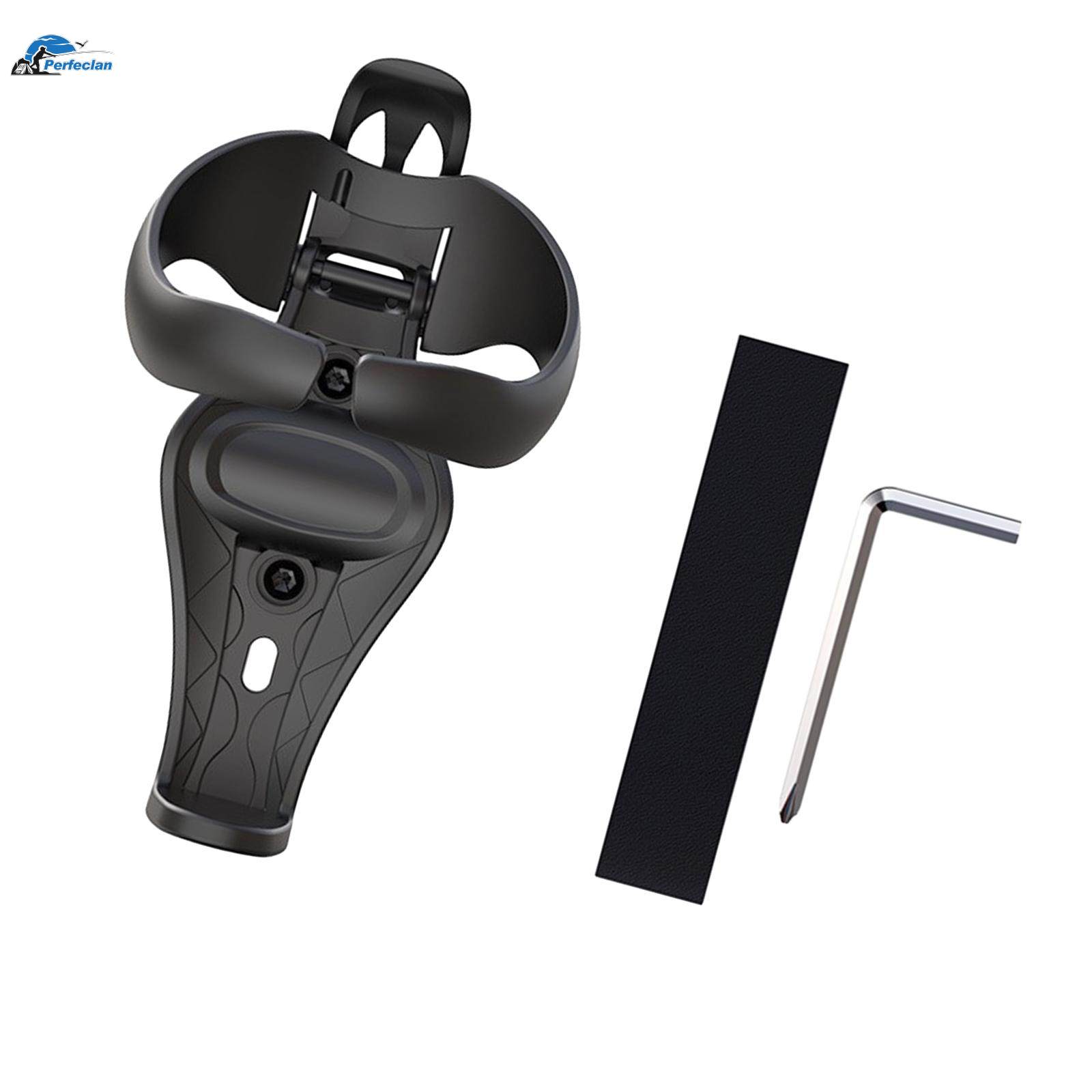 Motorcycle Bottle Cage Bottle Holder for 20-28mm Handlebar Black. 