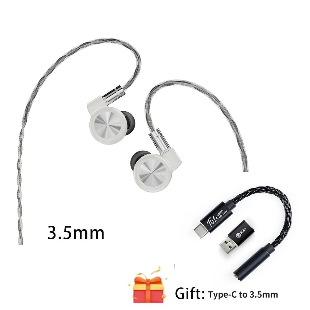 ARTTI T10 R1 In-Ear HIFI Earphones IEMs 3DD Wired Earphone Dynamic Driver Stereo Monitor Headphone with 0.78 2pin 3.5/4.4mm Plug