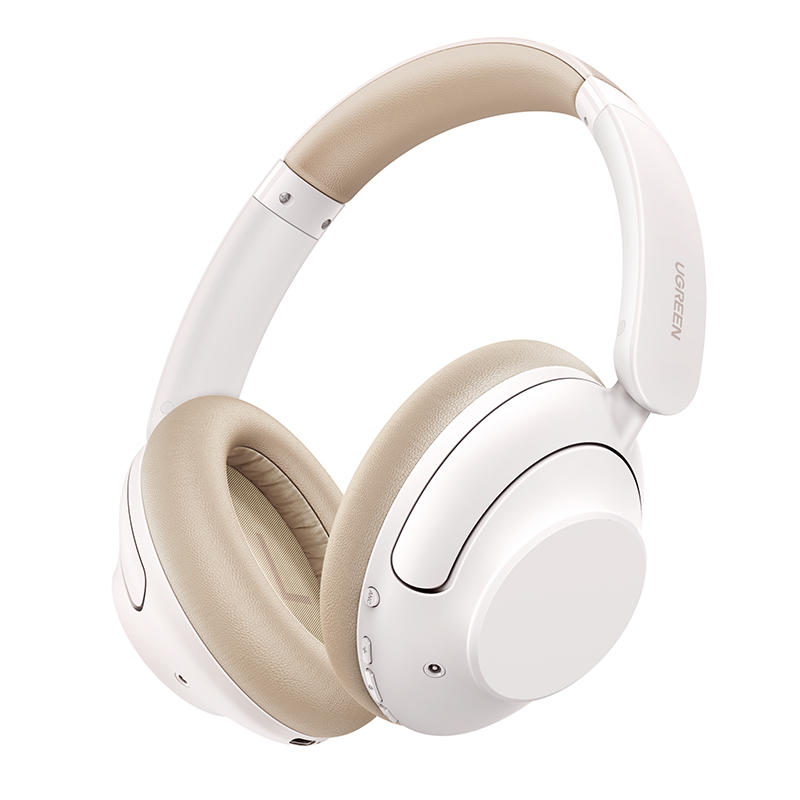 UGREEN HiTune Max5 Hybrid Active Noise Cancelling Earphone Wireless Over Ear Bluetooth Headphones 90H Playtime Hi-Res Audio LDAC. 