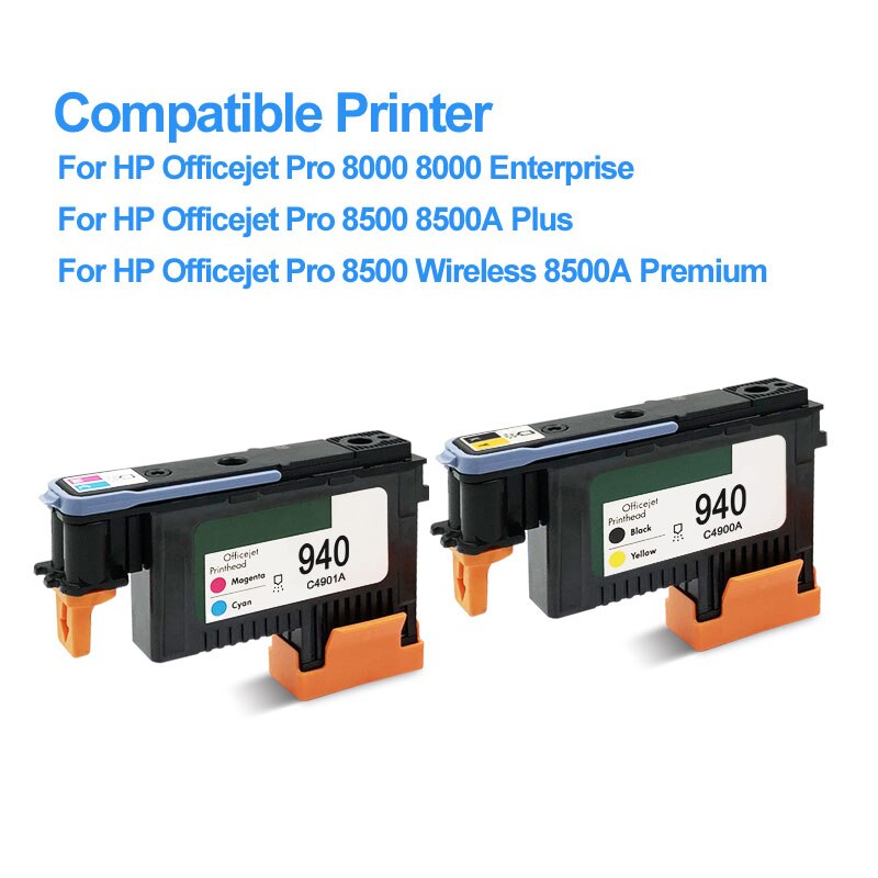 HP 940 Printhead C4900A/C4901A - Compatible With HP 8000/8500 Series Printers