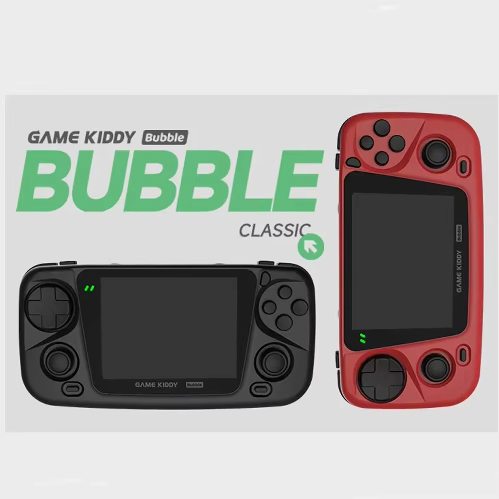 GKD Kiddy Bubble 3.5Inch 4000ma Game Machine Rk3566 Processor Hdmi Video -Option -Black-256G-Option -Black-256G. 
