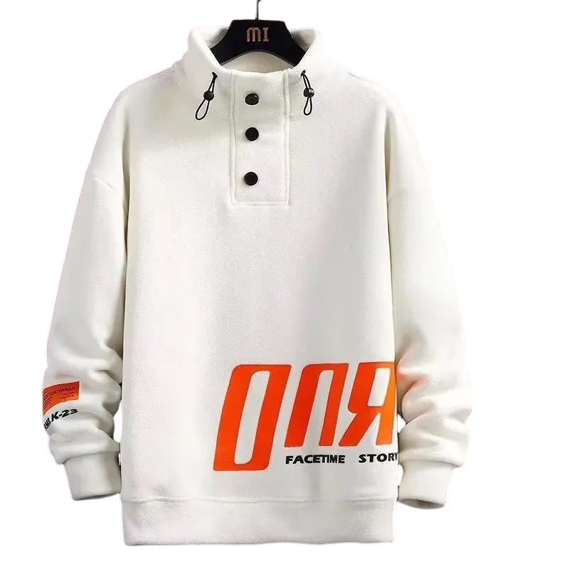 High Neck Full Sleeve Sweatshirts for Men - Winter Essentials - Comfort in Style