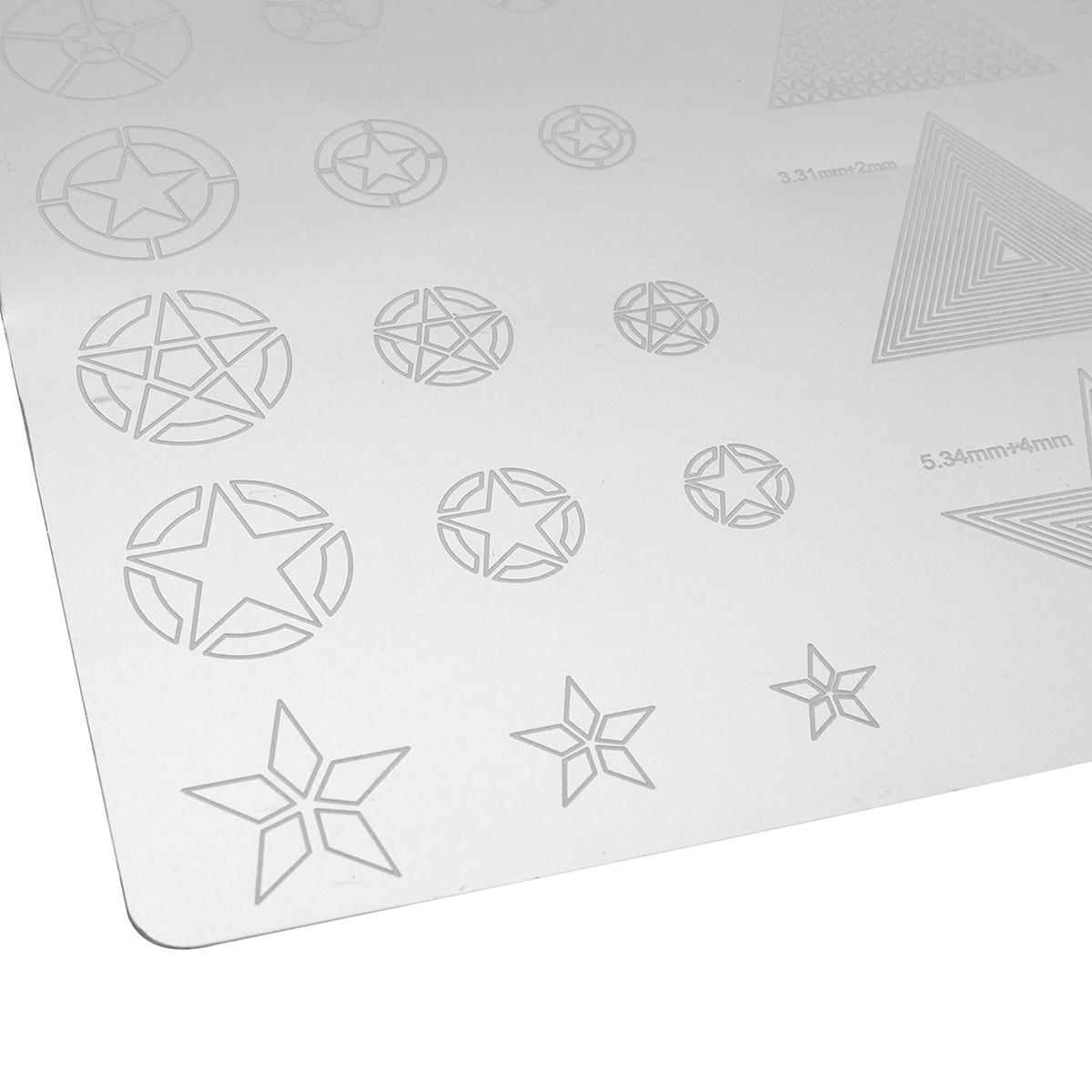 Cutting Template 80123 Metal Masking Sheet Cutting Template 3 