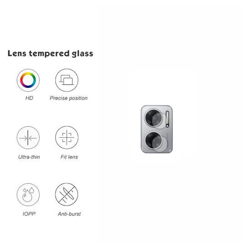 for Moto G85 5G 2 in 1 Camera Lens Protector and Full Coverage Tempered Glass Screen Protector. 