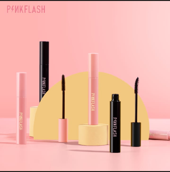 PinkFlash Waterproof Day & Night Mascara - 1pcs (7ml). 