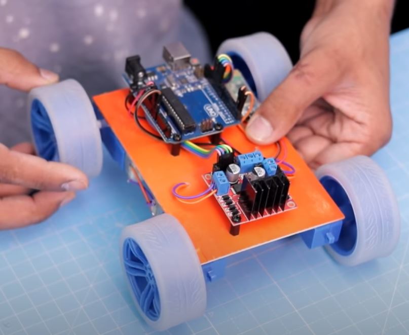 Arduino Bluetooth Robot Car (Android Mobile control Car) With Tutorial. 