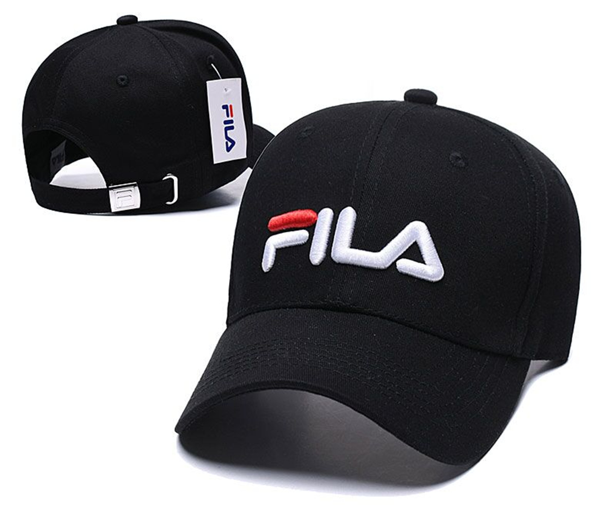 Black fila hot sale cap