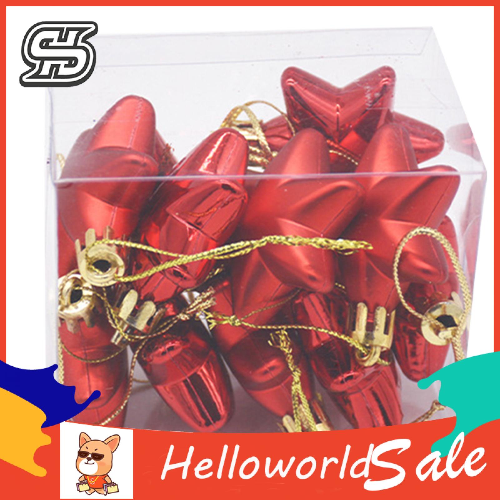 HelloWorld X Pendant Increase Atmosphere Hang Star Shape Christ Ornament. 