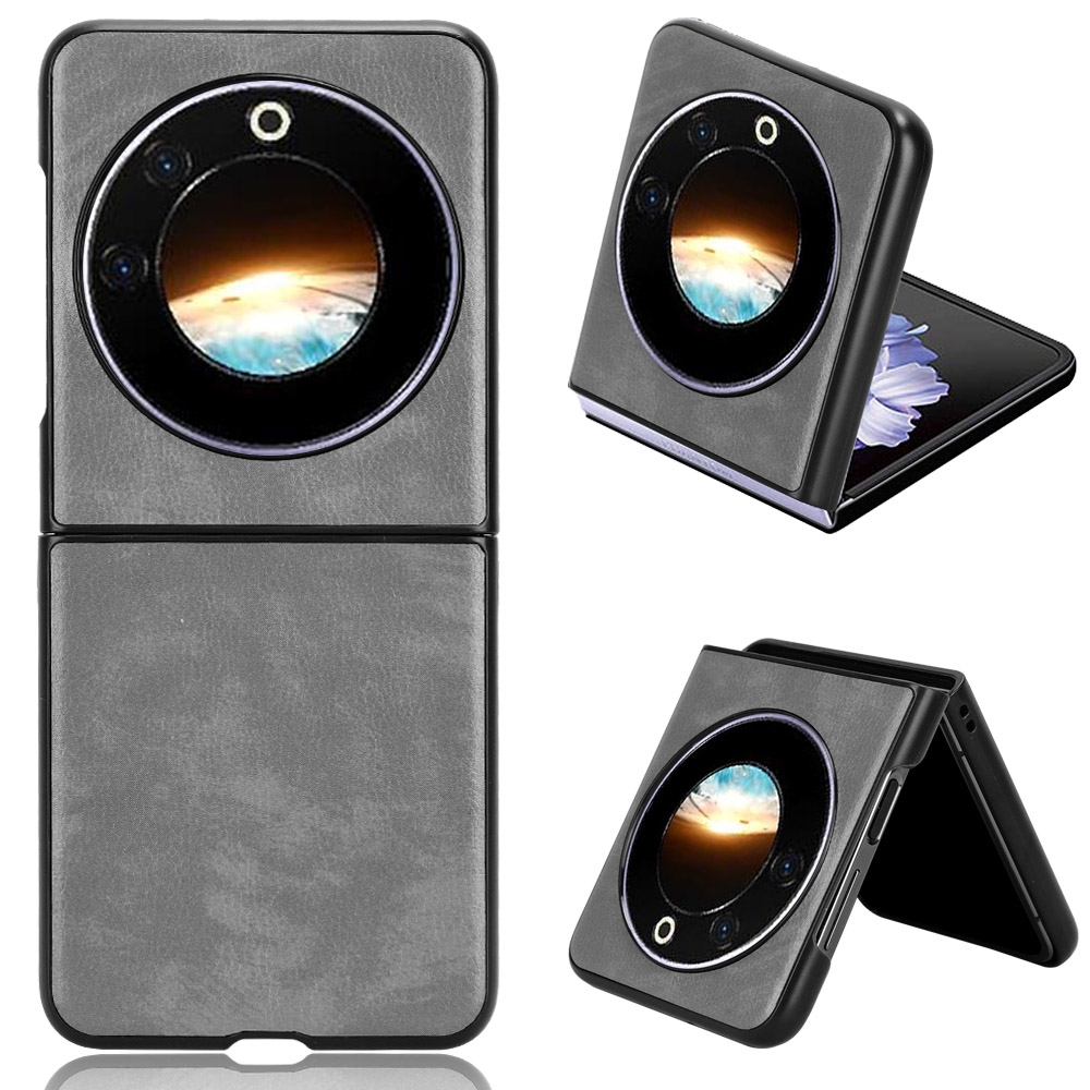 （COD Available)Litchi Texture Back Cover Phone Case For Tecno Phantom V Flip. 
