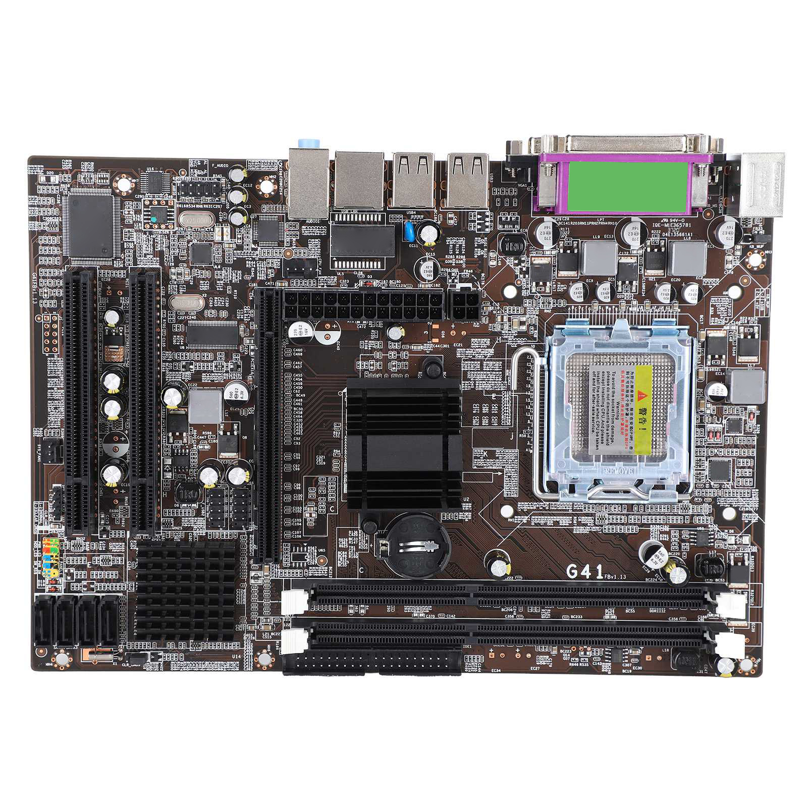 Ddr3 motherboard g41 computer motherboard g41 motherboard dual channel motherboard motherboard LGA 771 DDR3 G41 Chip Dual Channel Desktop Computer Mainboard Accessories. 
