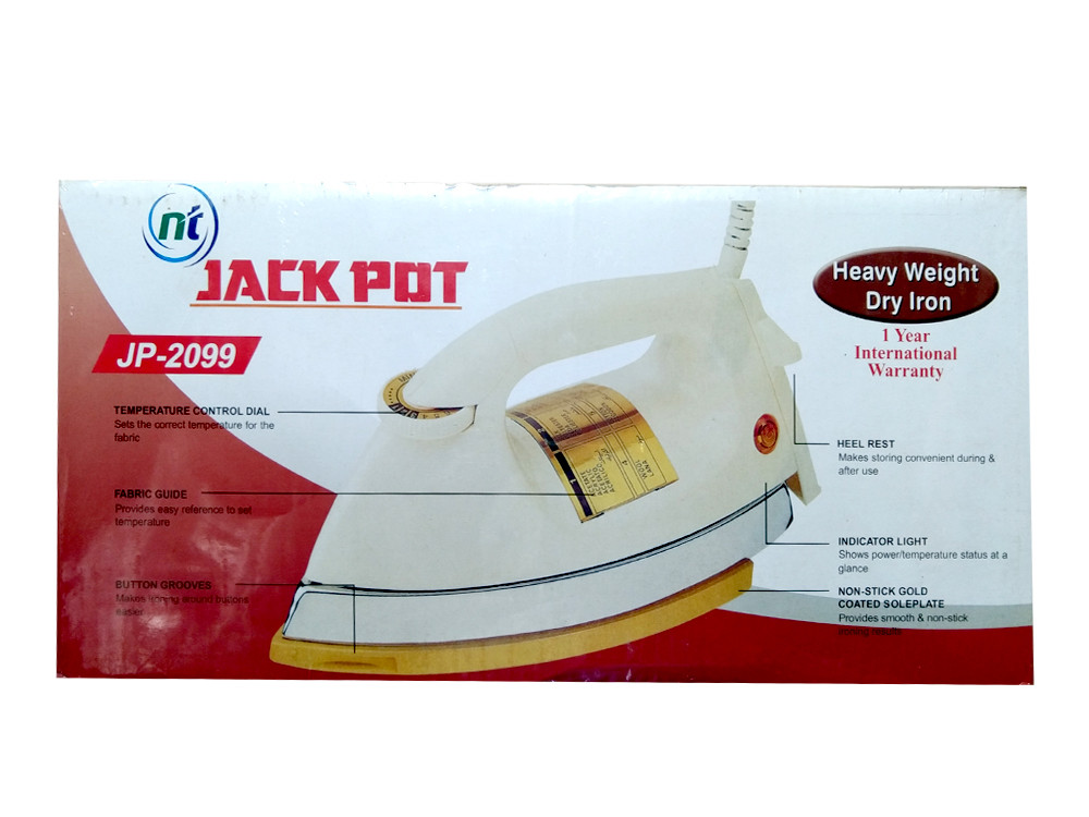Jackpot Automatic Dry Iron AD-2099. 