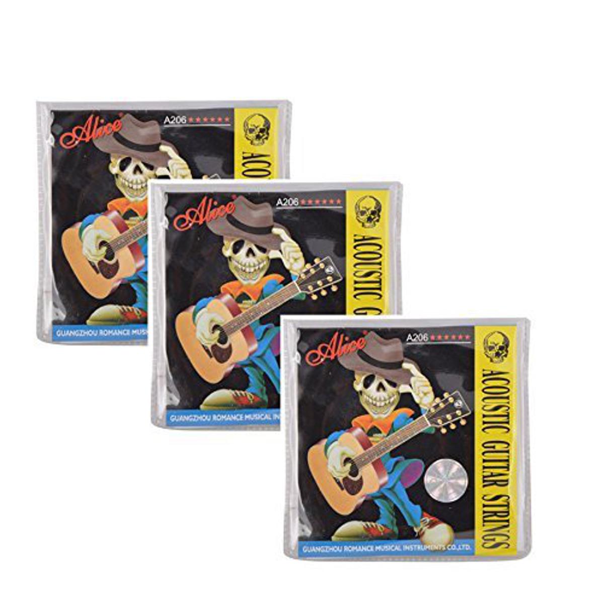 Alice Guitar String Combo of 3 Pack (Limited Period Offer)
