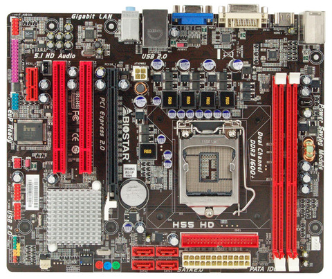 INTEL- ASROCK  H-55 MOTHERBOARD  FOR DESKTOP COMPUTER. 